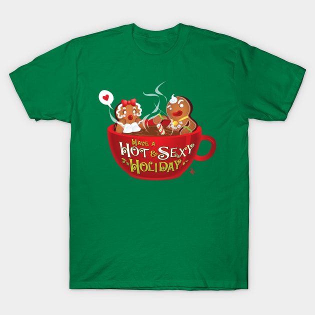 Hot and Sexy Holiday T-Shirt by elblackbat